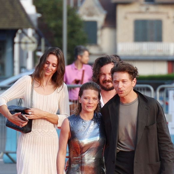 Mélanie Thierry et Raphaël Haroche lors de la 49ème édition du festival du cinéma américain de Deauville le 7 septembre 2023. © Denis Guignebourg / Bestimage