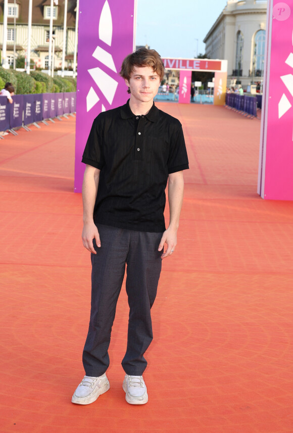 Félix Lefebvre lors de la 49ème édition du festival du cinéma américain de Deauville le 7 septembre 2023. © Denis Guignebourg / Bestimage