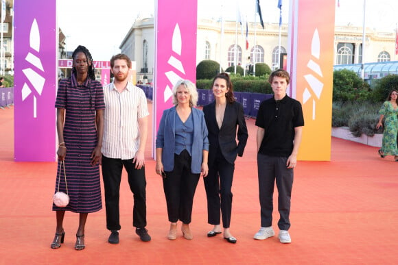 Ramata Toulaye-Sy, Pablo Pauly,Julia Faure, Cécile Maistre-Chabrol, Félix Lefebvre lors de la 49ème édition du festival du cinéma américain de Deauville le 7 septembre 2023. © Denis Guignebourg / Bestimage