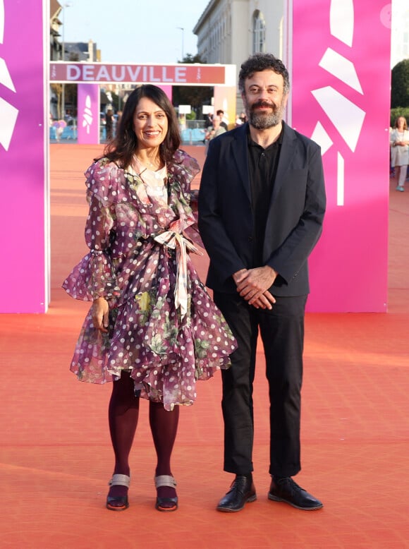 Babak Jalali, Sudnya Shroff lors de la 49ème édition du festival du cinéma américain de Deauville le 7 septembre 2023. © Denis Guignebourg / Bestimage