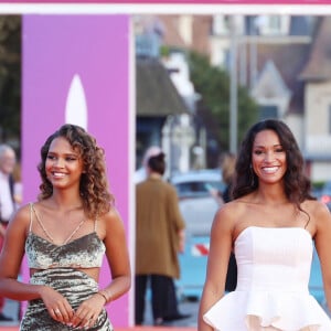 Les projecteurs se sont braqués aussi sur les Miss France
Miss France 2023, Indira Ampiot et Cindy Fabre lors de la 49ème édition du festival du cinéma américain de Deauville le 7 septembre 2023. © Denis Guignebourg / Bestimage
