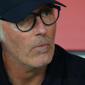 Laurent Blanc (Entraineur de Lyon) - Ligue 1 Uber Eats - Match de football de Nice face à Lyon (0-0) à Nice le 27 aout 2023.