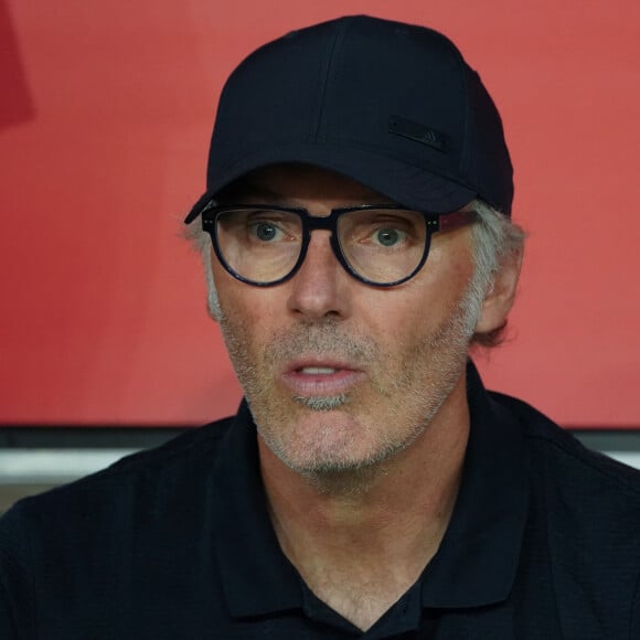 Très discrète, elle le soutient depuis leur enfance.
Laurent Blanc (Entraineur de Lyon) - Ligue 1 Uber Eats - Match de football de Nice face à Lyon (0-0) à Nice le 27 aout 2023.