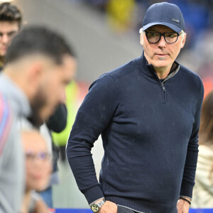 Laurent Blanc (lyon) lors du match de championnat de Ligue 1 Uber Eats opposant l'Olympique Lyonnais (OL) à l'AS Monaco at stade Groupama à Decines-Charpieu, France, le 19 mai 2023. L'OL a gagné 3-1. © Frédéric Chambert/Panoramic/Bestimage 