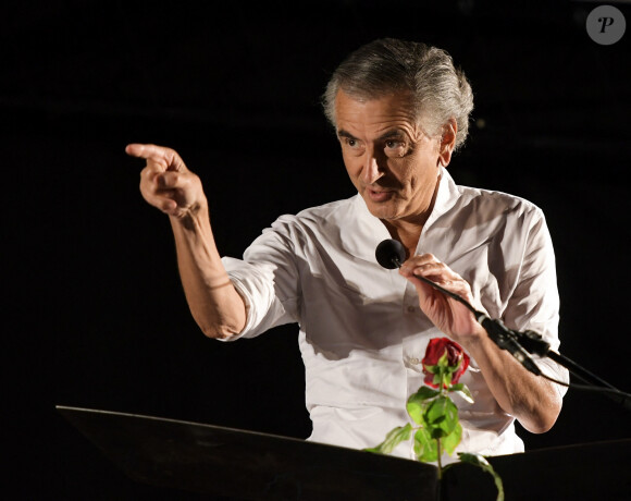 Bernard-Henri Lévy (BHL) - People à l'évènement "La Milanesiana 2020 - The Colors of our Life" à Milan, le 27 juillet 2020. 