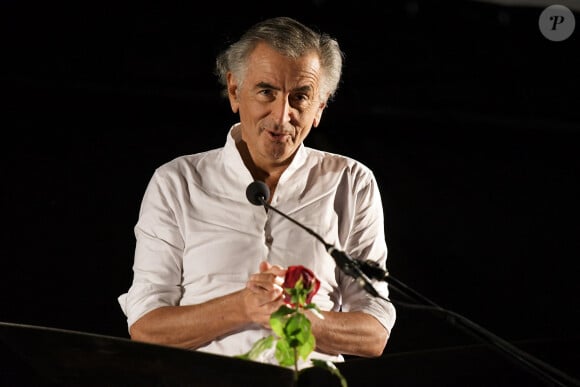 Bernard-Henri Lévy (BHL) - People à l'évènement "La Milanesiana 2020 - The Colors of our Life" à Milan, le 27 juillet 2020. 