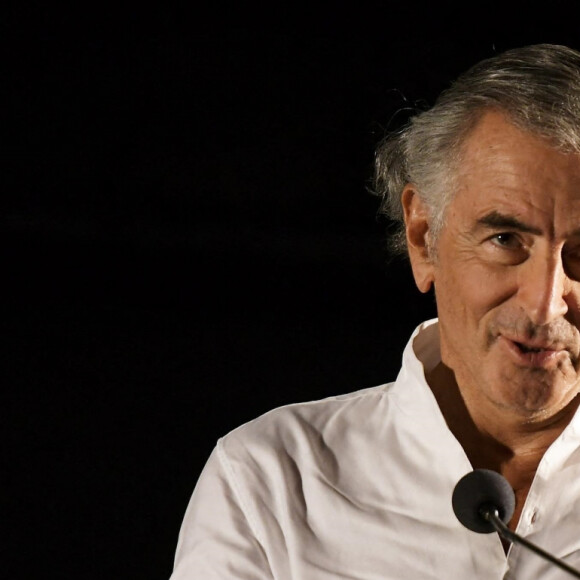 Bernard-Henri Lévy (BHL) - People à l'évènement "La Milanesiana 2020 - The Colors of our Life" à Milan, le 27 juillet 2020. 