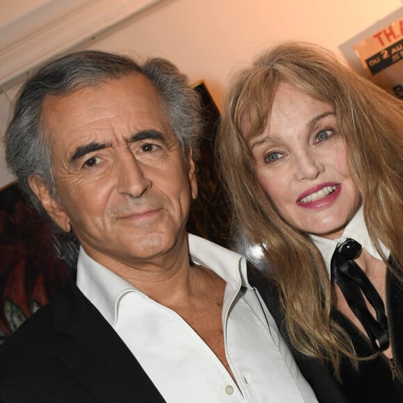 Bernard-Henri Lévy (BHL) et sa femme Arielle Dombasle - People à la générale de la pièce de Bernard-Henri Levy, "Looking For Europe" au théâtre Antoine à Paris le 21 mai 2019. © Coadic Guirec/Bestimage 