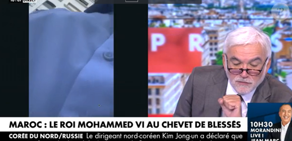 Pascal Praud dans "L'Heure des Pros" sur CNews ce mercredi 13 septembre 2023.
