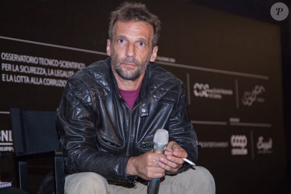 Mathieu Kassovitz condamné pour injure envers la police - Mathieu Kassovitz participe au festival "Il Cinema in Piazza" à Rome. Rome. Le 28 juillet 2019.