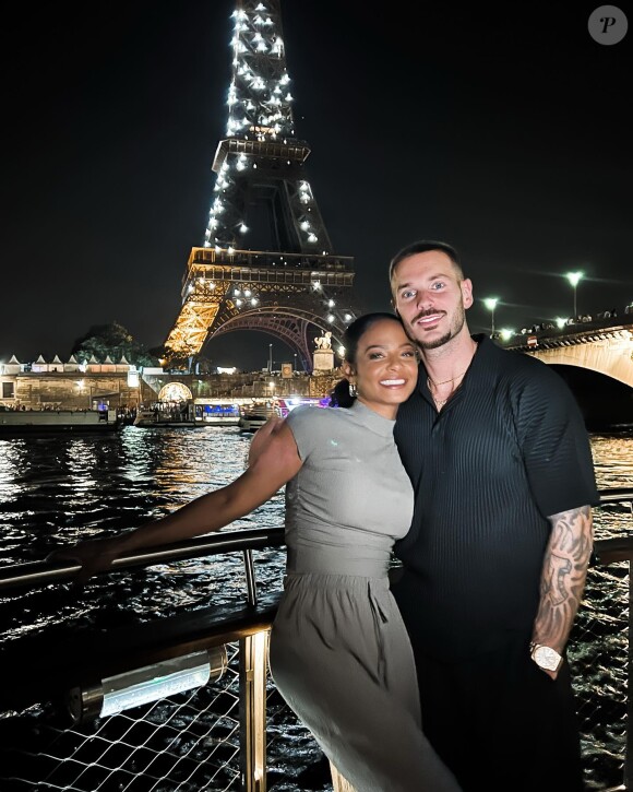 Christina Milian et M. Pokora à Paris. Instagram. Le 13 septembre 2023.