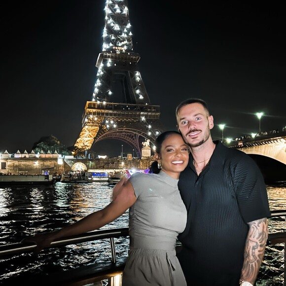 Christina Milian et M. Pokora à Paris. Instagram. Le 13 septembre 2023.