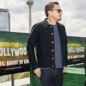 Leonardo DiCaprio, Brad Pitt - Photocall du film "Once Upon A Time in Hollywood" à Berlin. Le 1er août 2019