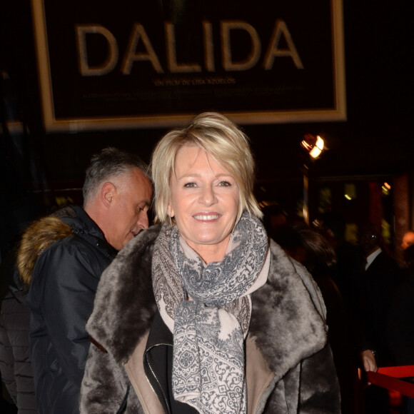 Sophie Davant - Avant-première du film "Dalida" à L'Olympia, Paris le 30 novembre 2016. © Rachid Bellak/Bestimage 