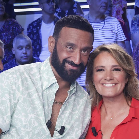 Exclusif - Cyril Hanouna, Pascale De La Tour Du Pin - Sur le plateau de l’émission TPMP (Touche Pas à Mon Poste) présentée en direct par C.Hanouna et diffusée sur C8 - Paris le 04/09/2023 - © Jack Tribeca / Bestimage  Exclusive - No web en Suisse / Belgique On the set of TPMP (Touche pas à mon poste) broadcast live on C8 on 4 September 2023 