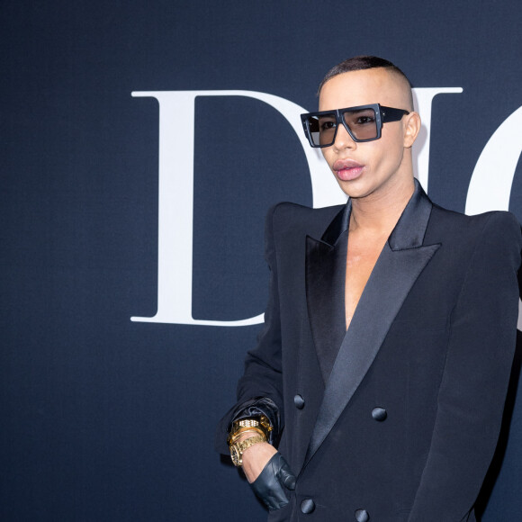 Olivier Rousteing - Photocall du défilé Dior lors de la Fashion Week Homme automne-hiver 2023/24 de Paris, France, le 20 janvier 2023. © Olivier Borde/Bestimage 