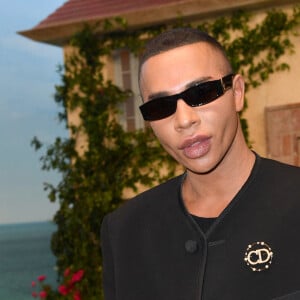 Olivier Rousteing au front row du défilé de mode Homme printemps-été 2023 Dior à l'école du Val de Grâce à Paris, France, le 24 juin 2022. © Veeren-Clovis/Bestimage 