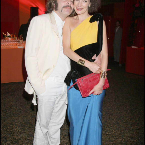 Philippe Katerine et Jeanne Balibar - Dîner de clôture du 61e festival du film de Cannes.