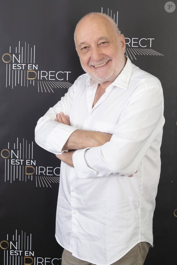 Exclusif - François Berléand - Backstage de l'émission "On Est En Direct" (OEED) du samedi 25/09/2021, présentée par L.Salamé et L.Ruquier.