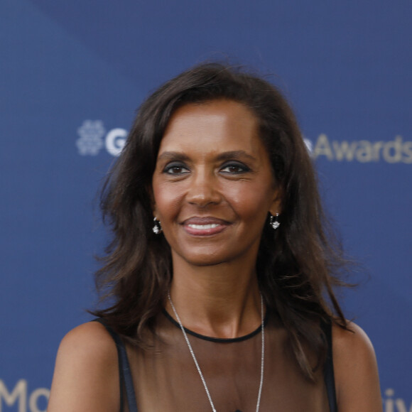 Karine le Marchand - Cérémonie de clôture du 61ème Festival de Télévision de Monte Carlo le 21 juin 2022. © Denis Guignebourg/Bestimage  Closing ceremony of the 61st Monte Carlo Television Festival on June 21, 2022.