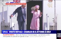 Charles III et Camilla sont arrivés en France : descente royale de leur avion à Orly