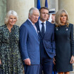 Charles III et Camilla quittent l'Elysée : accolades, bises... Des au revoir plein d'affection pour Brigitte et Emmanuel Macron !