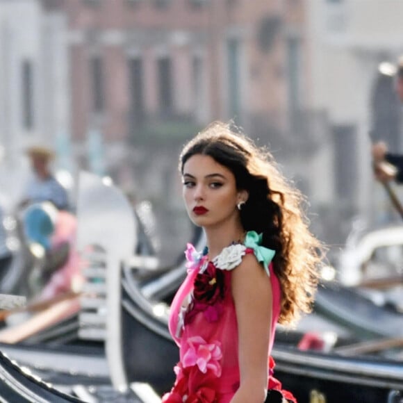Deva Cassel - Arrivées à l'hôtel Excelsior à Venise, pour l'événement Dolce & Gabbana, le 29 août 2021