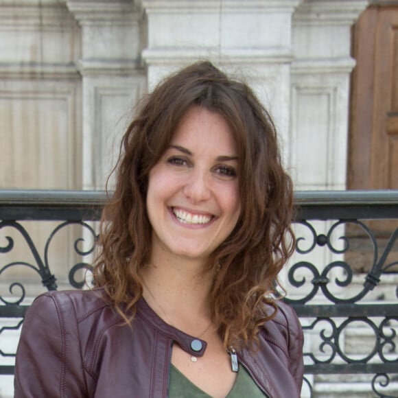 Fanny Agostini (Journaliste Marraine du 16e Forum International de la Météo et du Climat) - 16 ème Forum International de la météo et du climat sur le parvis de l'Hôtel de ville de Paris le 25 Mai 2019 © Alexandre Fay / PixPlanete / Bestimage