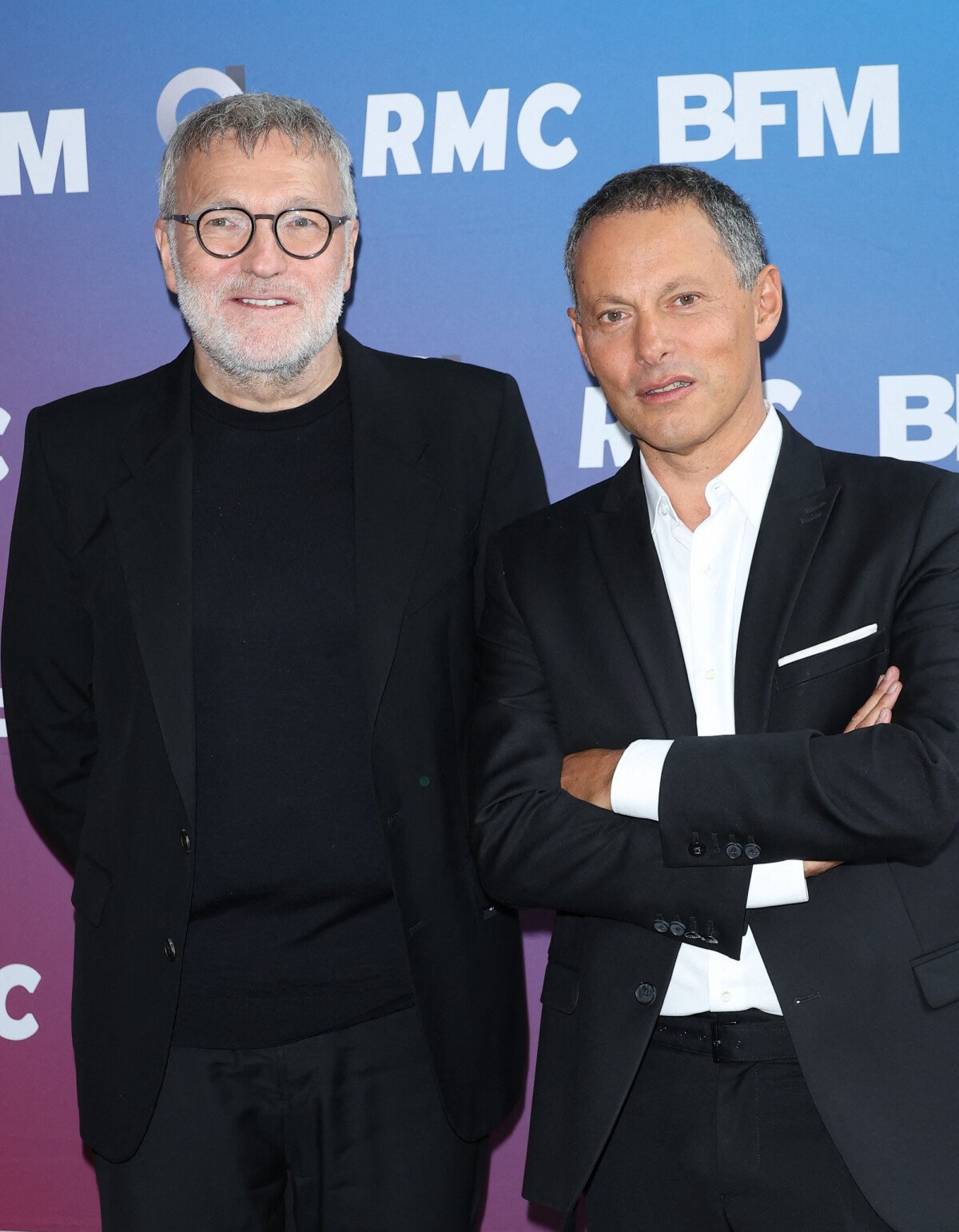 Photo : Laurent Ruquier Et Marc-Olivier Fogiel Lors De La Conférence De ...