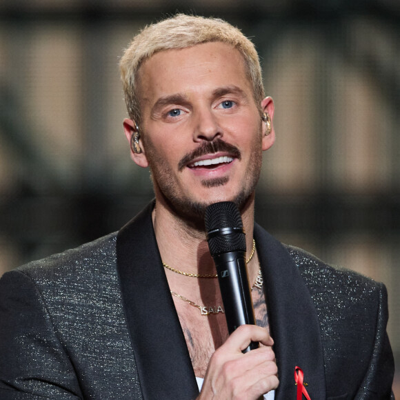 M. Pokora célèbre son 38e anniversaire ce mardi.
Exclusif - M.Pokora - Enregistrement de l'émission "Les cinquante ans du Disco, les stars chantent pour le Sidaction" au Dôme de Paris. © Guirec-Moreau/Bestimage 