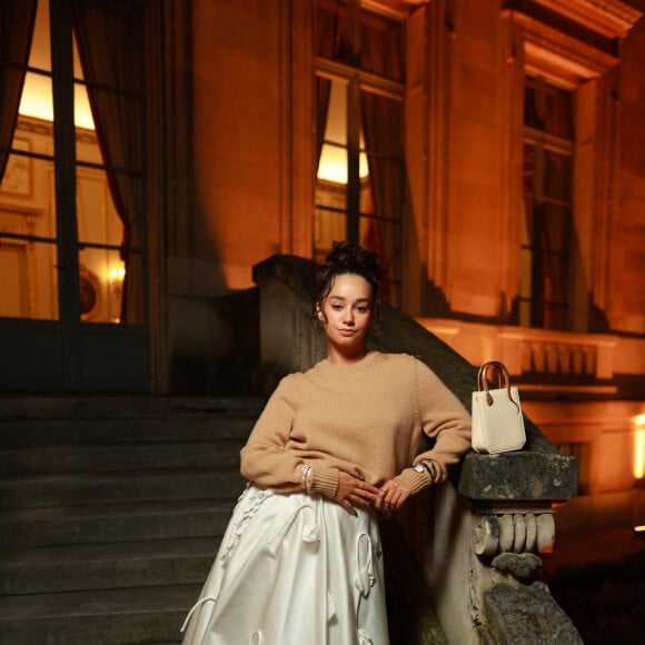 Léna Mahfouf (Léna Situations) - Soirée du 75ème anniversaire de la collection Bulgari Serpenti au musée Nissim de Camondo à Paris. Le 25 septembre 2023 © Da Silva-Veeren/Bestimage 