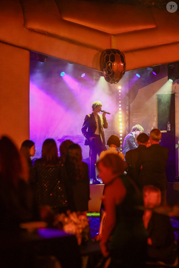 Le chanteur belge Pierre de Maere - Soirée du 75ème anniversaire de la collection Bulgari Serpenti au musée Nissim de Camondo à Paris. Le 25 septembre 2023 © Da Silva-Veeren/Bestimage 