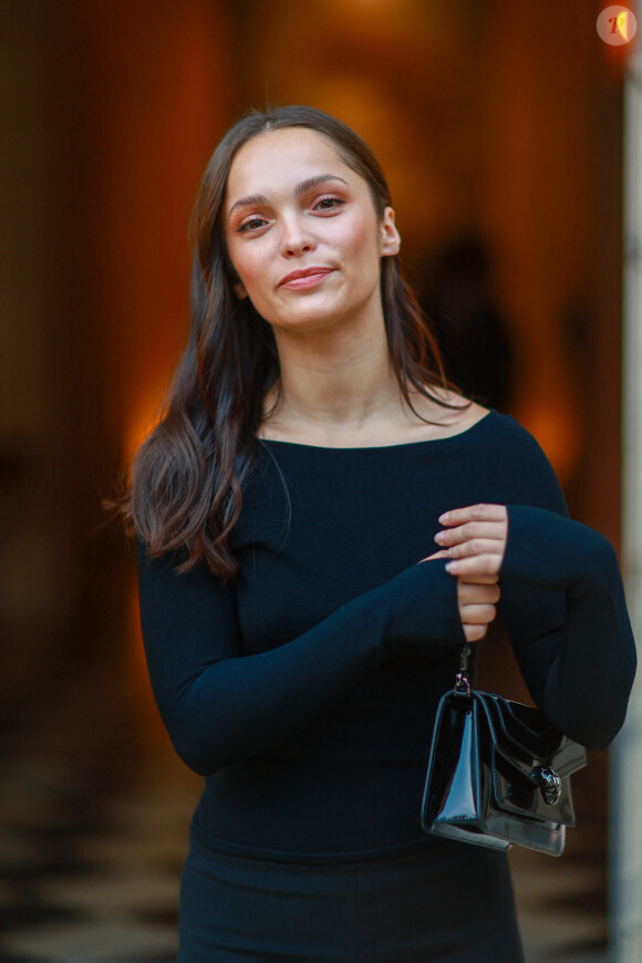 Lola Le Lann au Photocall de la soirée du 75ème anniversaire de la collection Bulgari Serpenti au musée Nissim de Camondo à Paris le 25 septembre 2023. © Veeren / Da Silva / Bestimage 