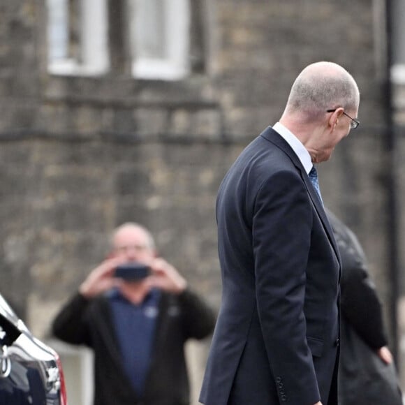 La princesse de Galles a connu une galère de chaussures
Catherine (Kate) Middleton, princesse de Galles, arrive pour visiter l'usine textile familiale "AW Hainsworth" à Leeds, Royaume Uni, le 26 septembre 2023. 