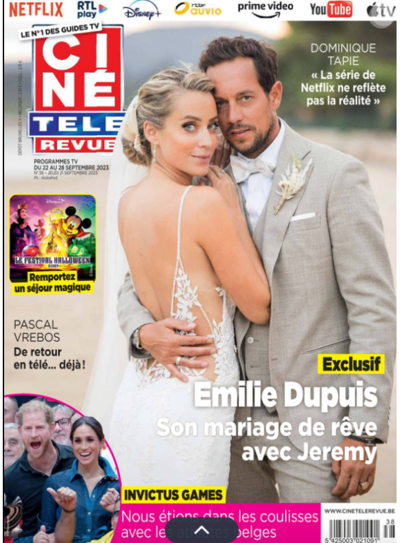 Des confidences à retrouver dans le magazine "Ciné Télé Revue" paru le 21 septembre 2023.