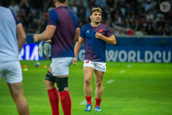 Antoine Dupont (XV de France) - Coupe du Monde de Rugby France 2023 du match de Poule A entre la France et l'Uruguay (27-12) au stade Pierre-Mauroy à Lille le 14 septembre 2023. 