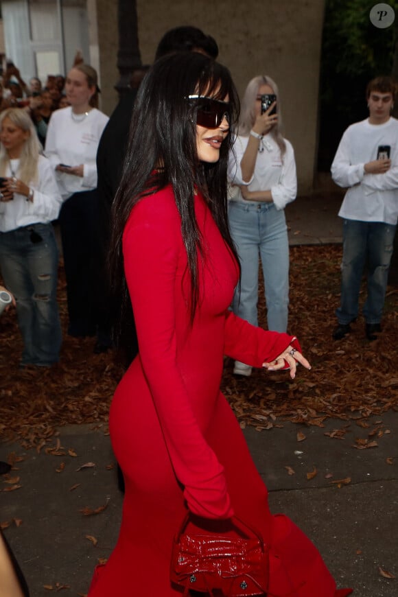 Kylie Jenner - Arrivées au défilé de mode prêt-à-porter printemps-été 2024 Femmes "Acne Studios" à l'Observatoire de Paris, lors de la fashion week. Le 27 septembre 2023 © Christophe Clovis / Bestimage