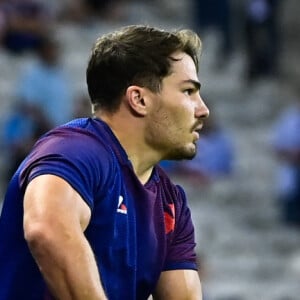 Antoine Dupont ( - France ) - - Coupe du Monde de Rugby France 2023 du match de Poule A entre la France et l'Uruguay (27-12) au stade Pierre-Mauroy à Lille le 14 septembre 2023. 