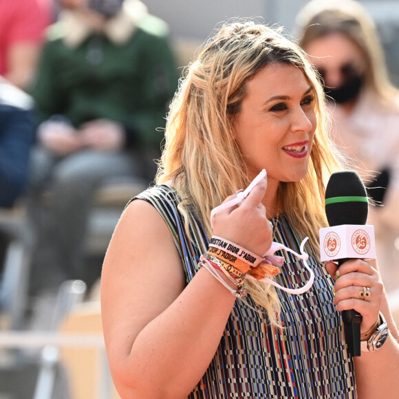 Marion Bartoli aux Internationaux de France de Roland Garros, à Paris, France, le 4 juin 2021. © Chryslene Caillaud/Panoramic/Bestimage