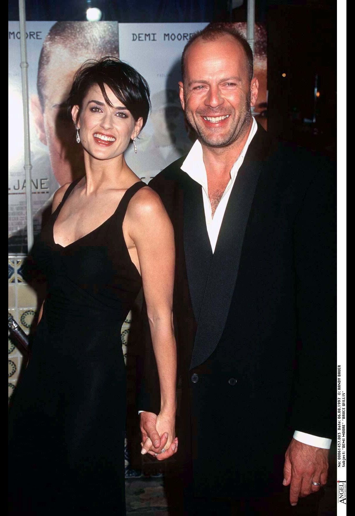 Photo : Bruce Willis et Demi Moore à Los Angeles. - Purepeople