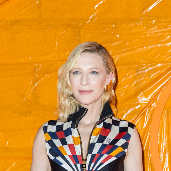 Cate Blanchett - Photocall du défilé de mode printemps-été 2024 "Louis Vuitton" lors de la fashion week de Paris. Le 2 octobre 2023 © Olivier Borde / Bestimage 