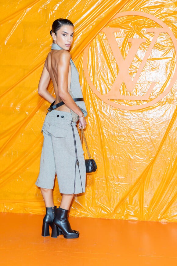 Une tenue qui laissait également apparaitre son ravissant dos.
Jessica Aidi - Photocall du défilé de mode printemps-été 2024 "Louis Vuitton" lors de la fashion week de Paris. Le 2 octobre 2023 © Olivier Borde / Bestimage 