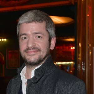 Exclusif - Le chanteur Grégoire à la générale du spectacle musical Les Choristes au théâtre des Folies Bergère à Paris, France, le 2 mars 2017. © Gorassini-Moreau/Bestimage 