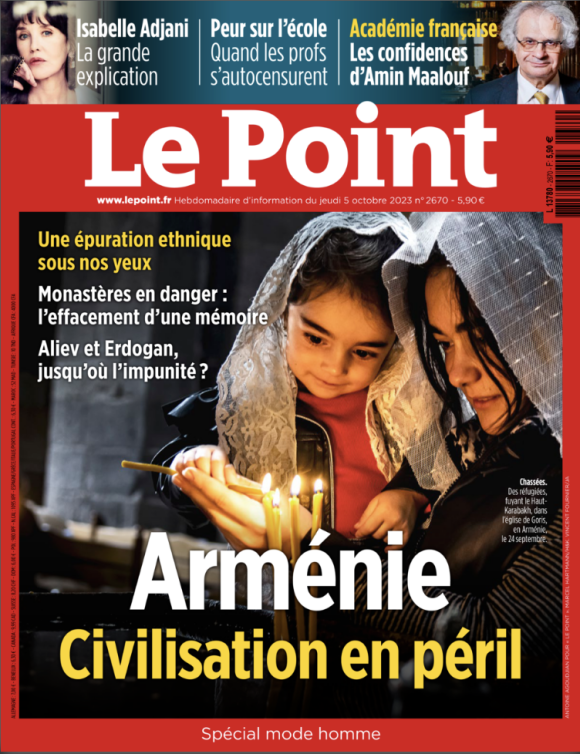 Le magazine "Le Point" du 5 octobre 2023
