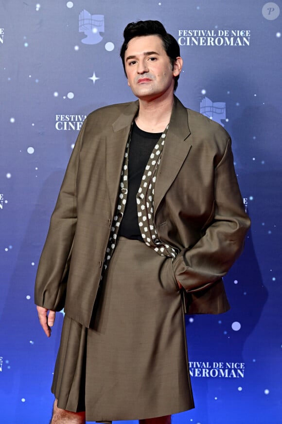 Nicolas Maury, membre du Jury du Festival, lors de la cinquième soirée de la 5ème édition du festival Cinéroman au cinéma Pathé Gare du Sud, à Nice, France, le 6 octobre 2023.