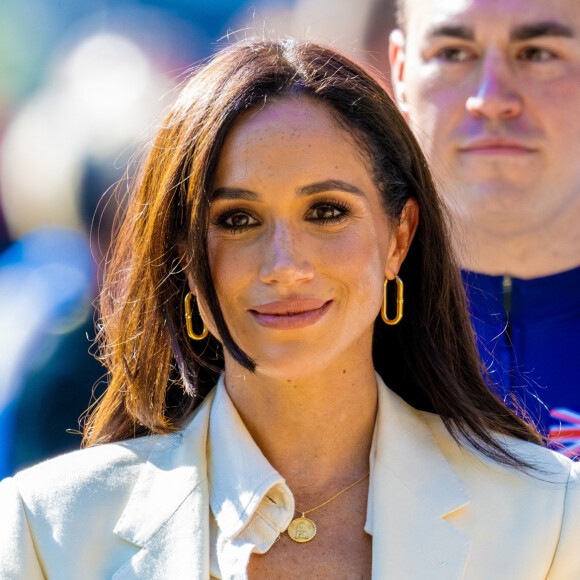 Meghan Markle, duchesse de Sussex - Jour 6 des Invictus Games 2023 à Dusseldorf.