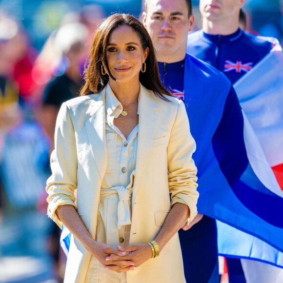 Meghan Markle, duchesse de Sussex - Jour 6 des Invictus Games 2023 à Dusseldorf.