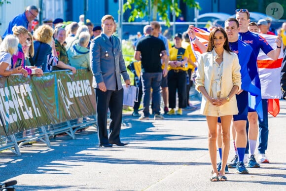 Prince Harry et Meghan Markle, duchesse de Sussex - Jour 6 des Invictus Games 2023 à Dusseldorf.
