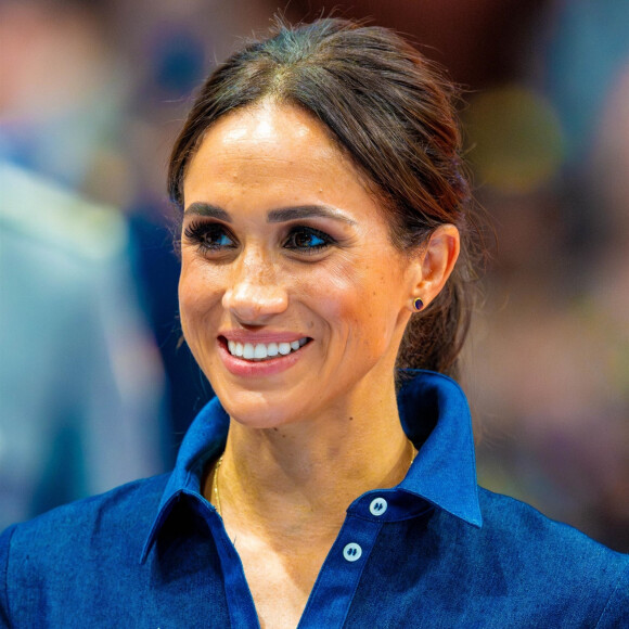 Meghan Markle, duchesse de Sussex - Jour 6 des Invictus Games 2023 à Dusseldorf.