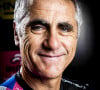 Depuis la fin de sa carrière, Laurent Jalabert continue de pratiquer une activité sportive de manière intense
 
Présentation du vélo d'appartement Technogym Ride par Laurent Jalabert à Paris le 17 mai 2022.